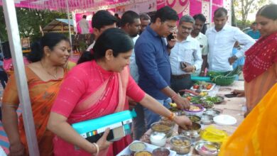 વિકસિત ભારત સંકલ્પ યાત્રાના રથનું ભવ્ય સ્વાગત કરતા માંડવી તાલુકાના ચુડેલ(ચંદનપુર) ગામના ગ્રામવાસીઓ: