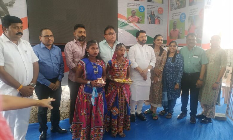 કેન્દ્ર અને રાજ્ય સરકારની વિવિધ કલ્યાણકારી યોજનાઓના લાભોનું વિતરણ