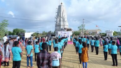 Nehru Yuva Kendra Surat and Allpad Administration as part of International Yoga Day celebrations