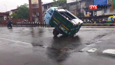 Incident near Amroli Tapi Bridge, Katargam, Surat