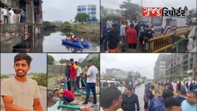 Sad incident of drowning of youth in Godadara, Surat