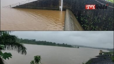 Lakhigam Dam in Mandvi Taluka of Surat District is 80 percent full: