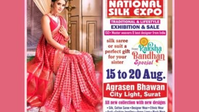 A six-day National Silk Expo has been organized in Surat